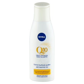 NIVEA Q10 Plus ránctalanító arctisztító tej 200 ml