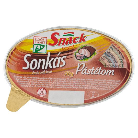 Snack Szeged Paste with Ham 70 g