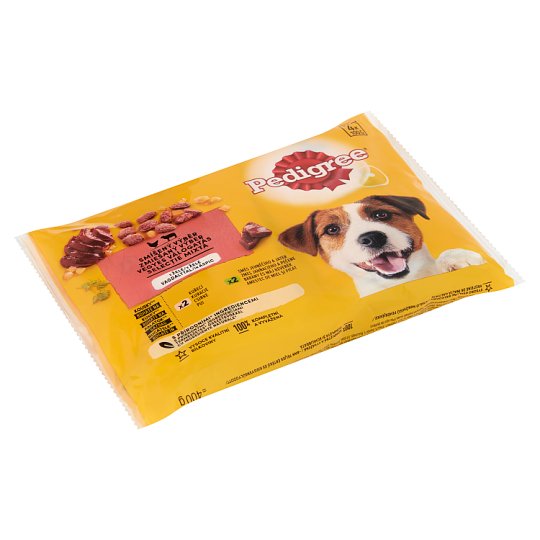 Pedigree Vital Protection teljes értékű állateledel felnőtt kutyák számára aszpikban 4 x 100 g