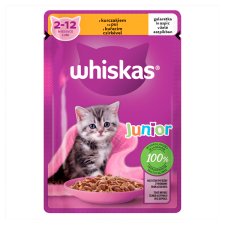 Whiskas Junior Complete Wet Food for Kittens with Chicken in Aspic 85 g