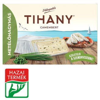 Tihany Válogatás Szendvics Camembert metélőhagymás zsíros lágysajt 120 g