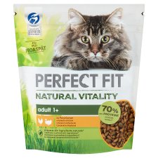 Perfect Fit Natural Vitality teljes értékű száraz eledel felnőtt macskák részére 650 g