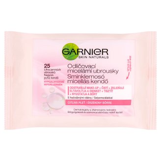 Garnier Skin Naturals sminklemosó micellás kendő 25 db
