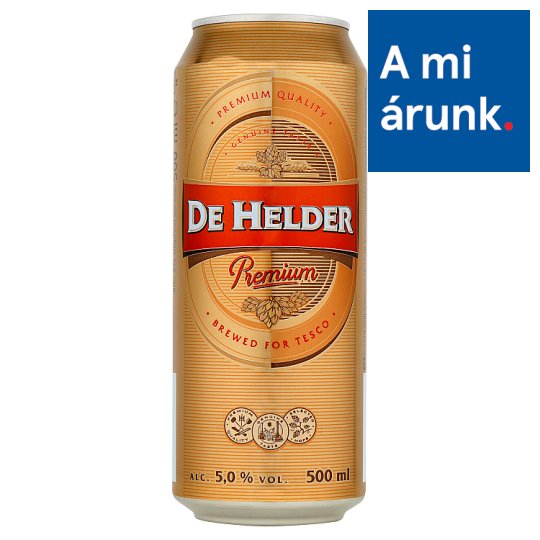 De Helder Premium világos sör 5% 500 ml