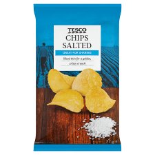 Tesco sós burgonyachips 77 g