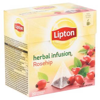 Lipton csipkebogyó gyümölcstea 20 piramis filter