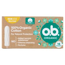 o.b. Organic Normal tampon 16 db