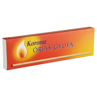 Korona óriás gyufa 40 szál