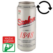 Szalon világos sör 4,6% 0,5 l