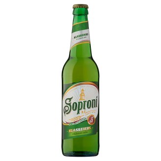 Soproni Klasszikus világos sör 4,5% 0,5 l