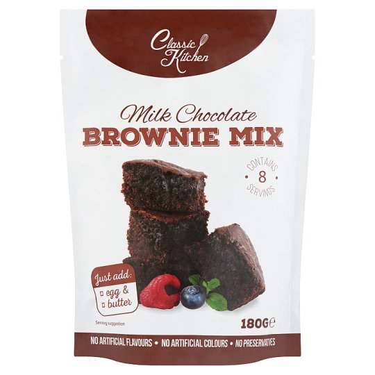 Classic Kitchen tejcsokoládés brownie alappor 180 g