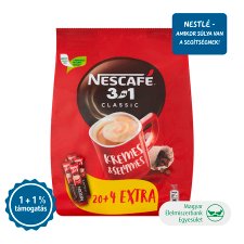 Nescafé 3in1 Classic azonnal oldódó kávéspecialitás 24 x 17 g (408 g)