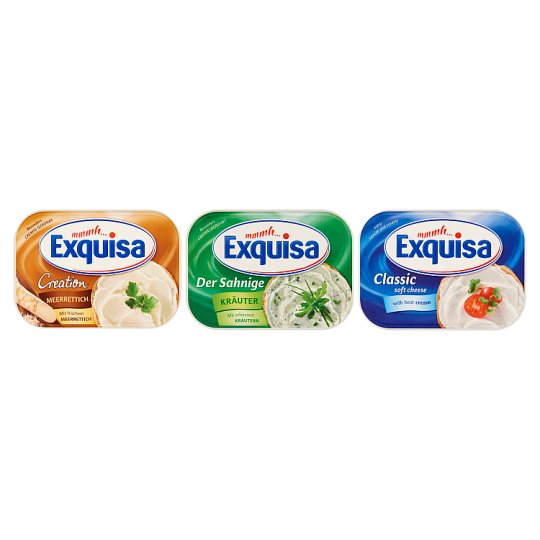 Exquisa natúr zsírdús lágysajt 200 g