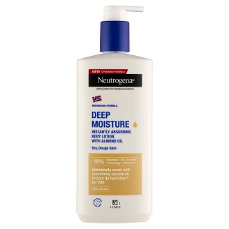 Neutrogena Norvég Formula Deep Moisture testápoló természetes olajjal száraz bőrre 400 ml
