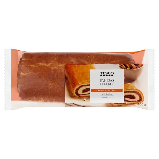 Tesco Cinnamon Roll 400 g Tesco Online, Tesco From Home, Tesco Doboz