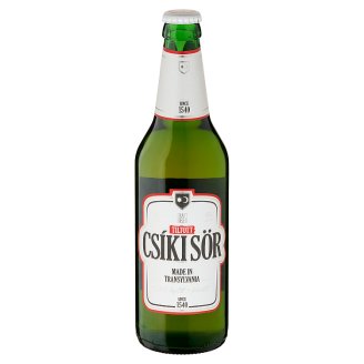 Tiltott Csíki Sör kézműves világos sör 6% 0,5 l