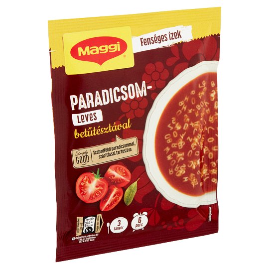 Maggi Tomato Soup with Alphabet Pasta 78 g Tesco Online, Tesco From