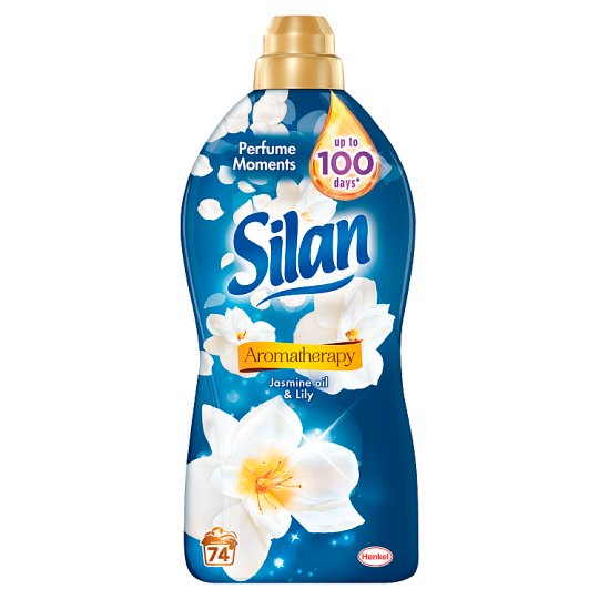 Silan Aromatherapy Jasmine Oil & Lily kék öblítő 1850 ml