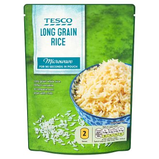 Tesco főtt hosszúszemű rizs 250 g