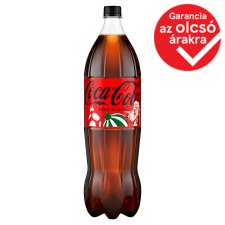 Coca-Cola zéró cukor colaízű energiamentes szénsavas üdítőital édesítőszerekkel 1,75 l