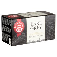 Teekanne Earl Grey Flavoured Black Tea Blend with Bergamot Taste 20 Tea Bags 33 g