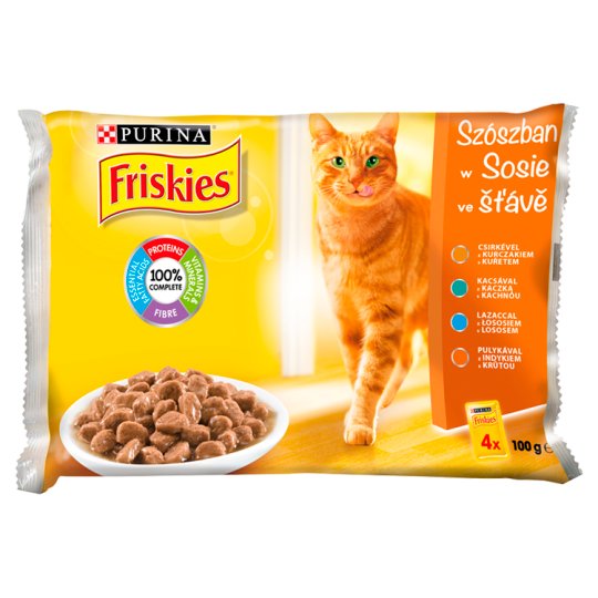 Friskies Multipack aszpikos válogatás 4 x 100 g