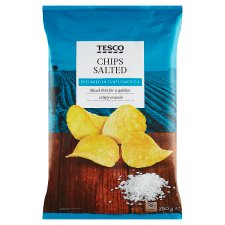 Tesco Salted Chips 250 g - Tesco Online, Tesco From Home, Tesco Doboz ...