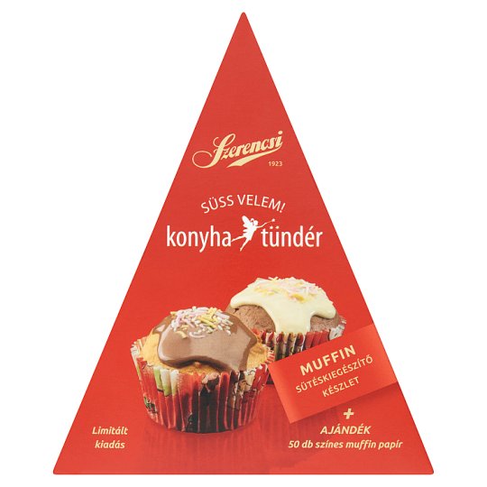 Szerencsi Süss velem! Konyhatündér muffin sütéskiegészítő készlet 220 g