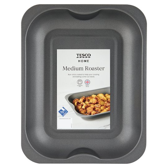 Tesco Home Medium Roaster 38 cm x 30 cm Tesco Online, Tesco From Home, Tesco Doboz