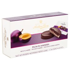 Anthon Berg csokoládé marcipánnal és Madeira likőrben lévő szilvával töltve 8 db 220 g