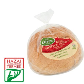 Bükki Vollkorn szeletek 12% teljes kiőrlésű búzaliszttel 500 g