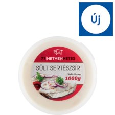 Hetvenhetes sült sertészsír 1000 g