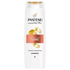 Pantene Pro-V Shampoo, Infinitely Long | Strengthen & Nourish Mid To Long Damaged Hair | 400 ml