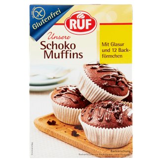 RUF gluténmentes muffinpor 12 db formával 350 g