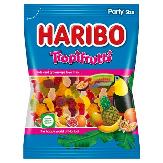 Haribo Tropi Frutti gyümölcsízű gumicukorka 1000 g