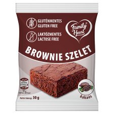 Family Heart kakaós brownie szelet 30 g