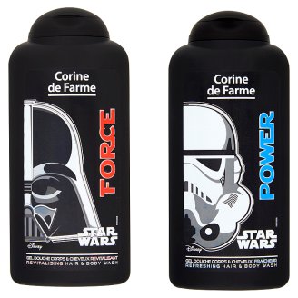 Corine de Farme Star Wars Force vagy Power tusfürdő és sampon 250 ml