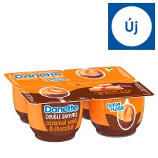 Danette sós karamell- és csokoládéízű puding 4 x 125 g (500 g)