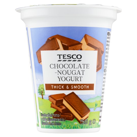 Tesco Chocolate-Nougat Yoghurt 150 g