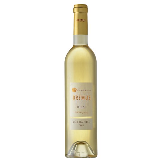 Oremus Késői Szüret Cuvée édes fehérbor 12% 0,5 l