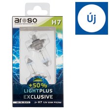 Aroso Light Plus Exclusive H7 12V 55W PX26d Bulbs 2 db