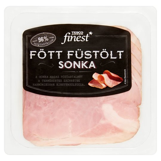 Tesco Finest szeletelt főtt füstölt sonka 100 g