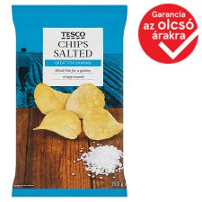 Tesco sós burgonyachips 150 g