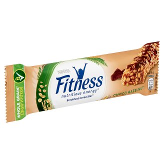 Nestlé Fitness Delice tejcsokoládés mogyoróízű gabonapehely-szelet 22,5 g