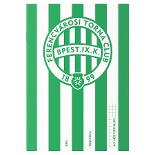 Ferencvárosi Torna Club minőségi A5-ös méretű fűzött füzet 32 lapos