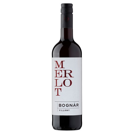 Bognár BorBirtok Villányi Merlot classicus száraz vörösbor 13% 0,75 l