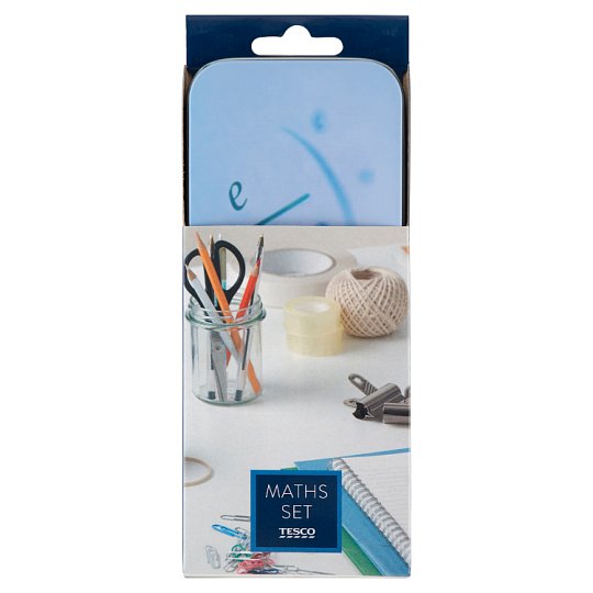Tesco 9 Piece Maths Set