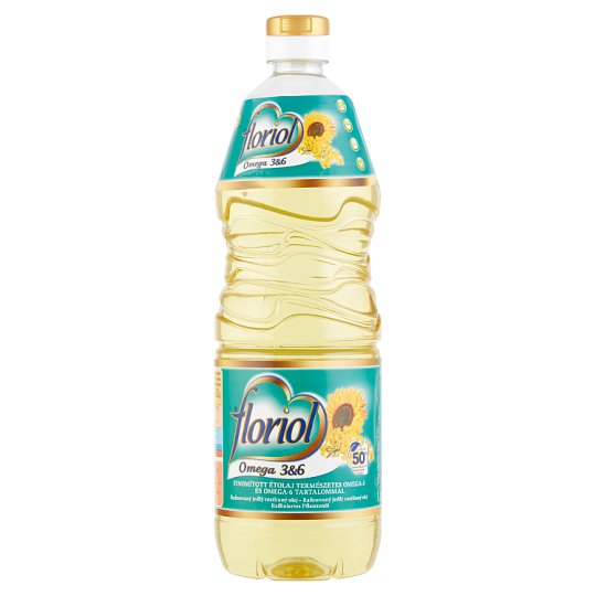 Floriol Omega 3&6 finomított étolaj 1 l