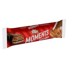 Moments Wow! Wafer Slice Filled with Milky, Caramel, Almond-Flavored Cream 50 g