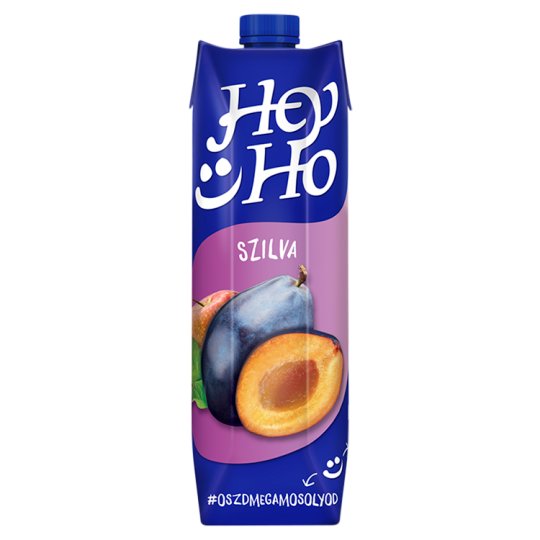 Hey-Ho szilva gyümölcsital cukorral és édesítőszerrel 1 l
